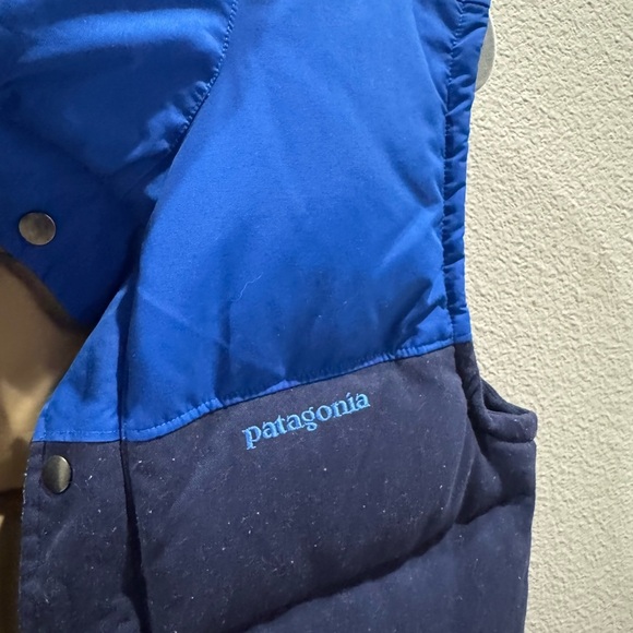 (S) Patagonia Men’s M's Bivy Down Vest (Blue/Royal Blue) - Picture 4 of 10